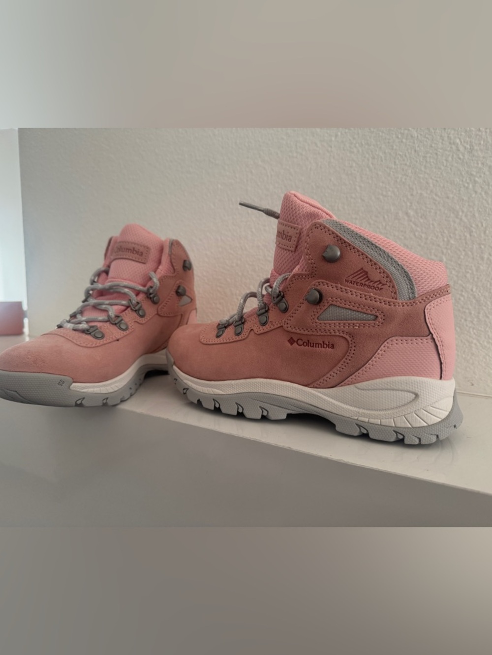 Columbia Pink Waterproof Trail Boots